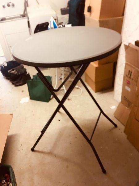 Camping Bar Table (never Used)