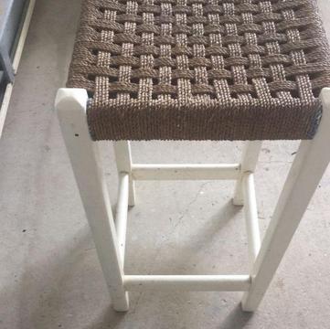 REDUCED!!! VINTAGE RUSH TOP STOOL