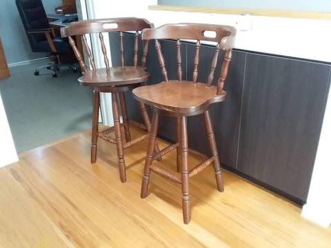 Wooden Bar Stools