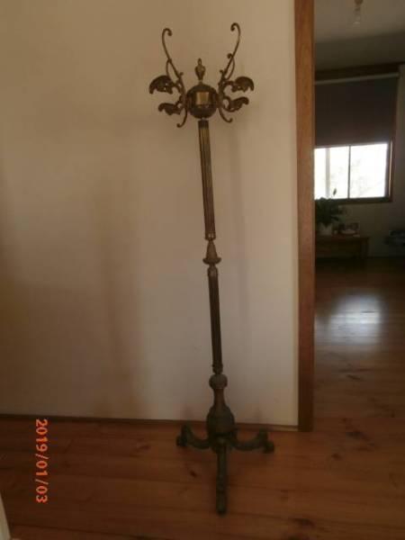 brass coat hat stand