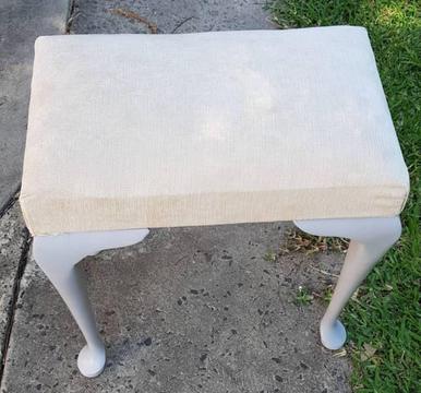 Vintage/retro style dressing table, vanity stool $60.00