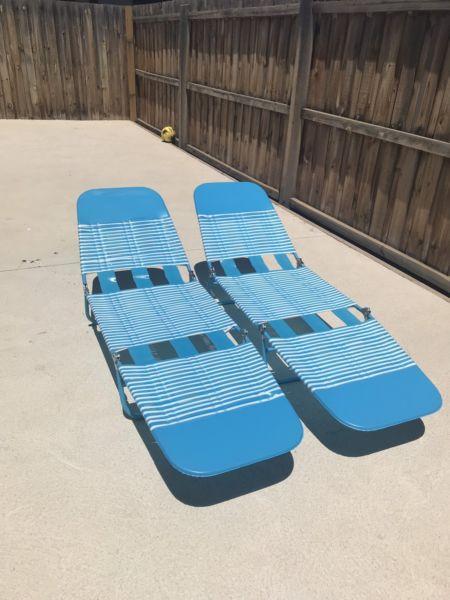 Beach beds/ chairs
