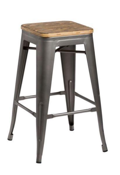 Bar Stools Industrial Rustic Look - Set of 4