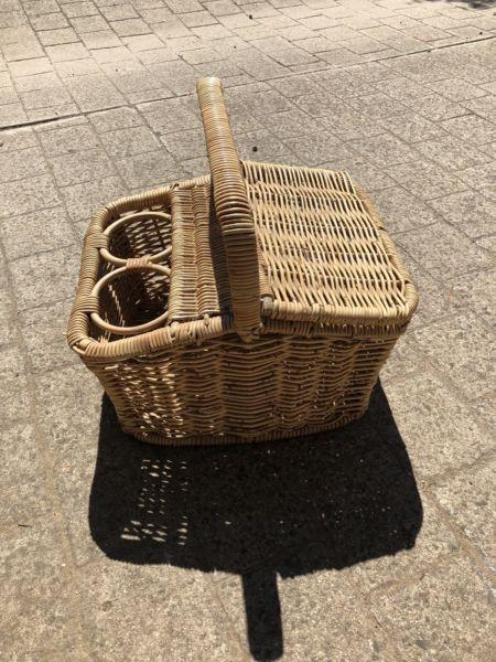 Cane Picnic Basket
