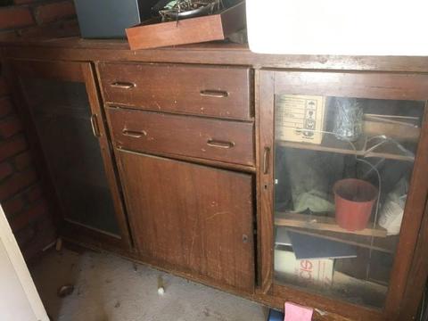 Free. Give away - 2 garage cupboards