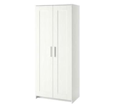 IKEA Brimnes Wardrobe in white- barely used and fully assembled!