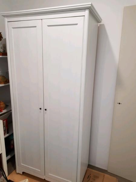 White IKEA cupboard
