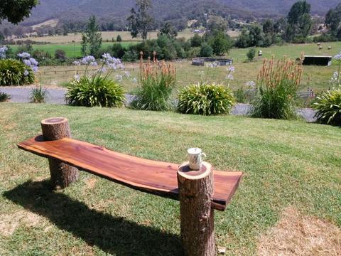 Outdoor Timber bench seat