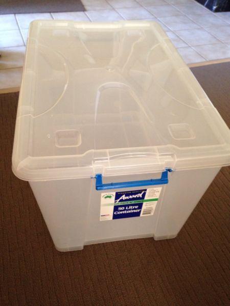 50 Litre Container with rollers
