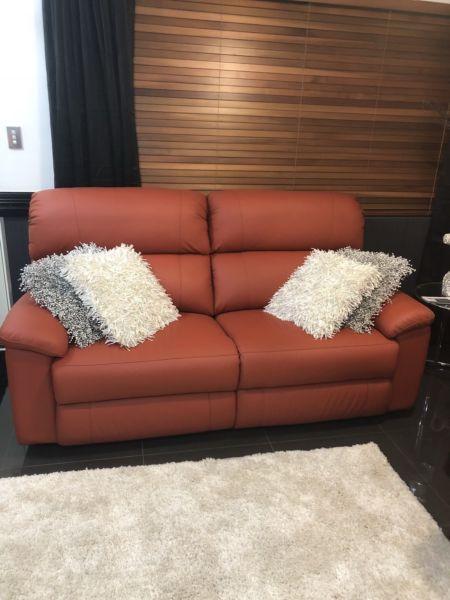Brand new leather lounge