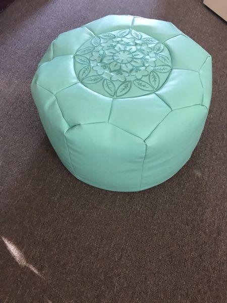 Kids Houae , Teal coloured ottoman. Great condition