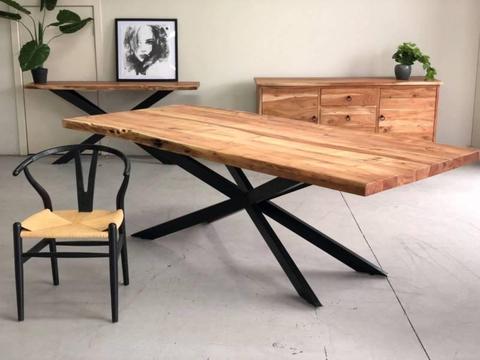 JOHNNYS FURNITURE - QUALITY HARD WOOD DINING PACKAGES