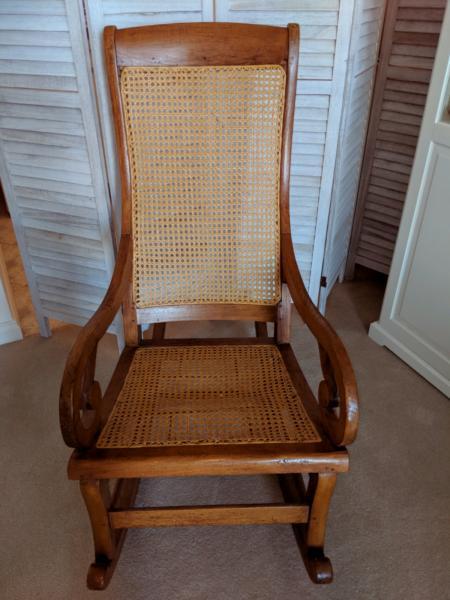 Rocking chair beautiful solid oak
