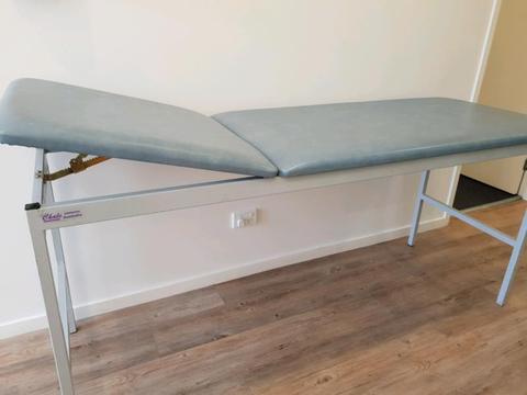 Doctors examination couch