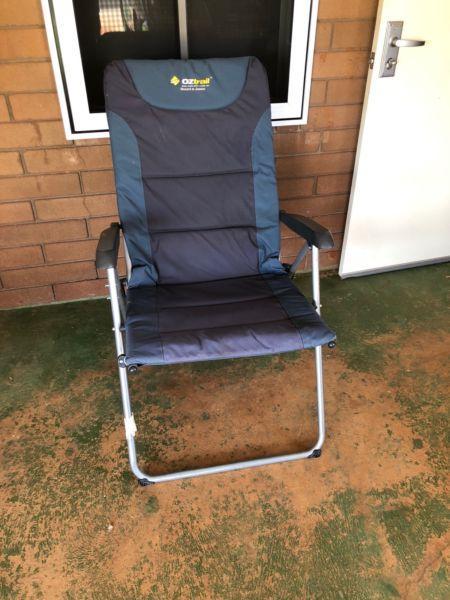Oztrail Jumbo camping chair for sale