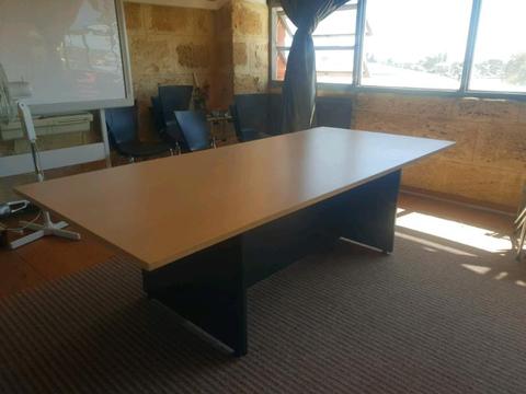 Office boardroom table, business furniture desk office equipment
