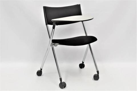 Black Stainless Steel Lecture Chair