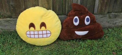 Emoji pillows