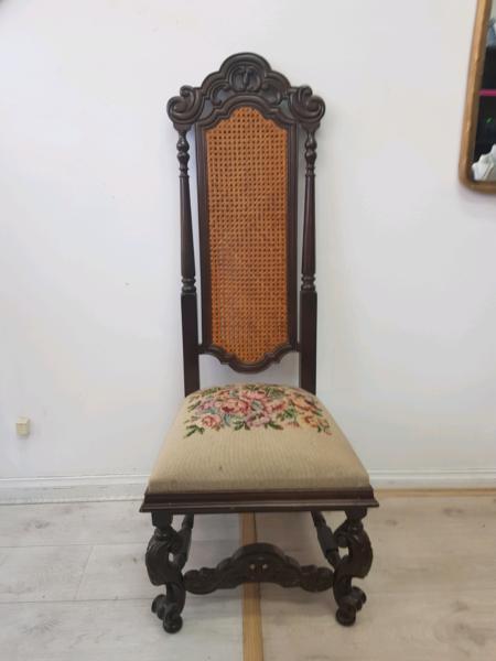 Ornate High Back Chair