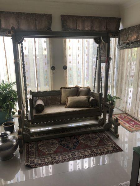 Indian style indoor swing/jhula