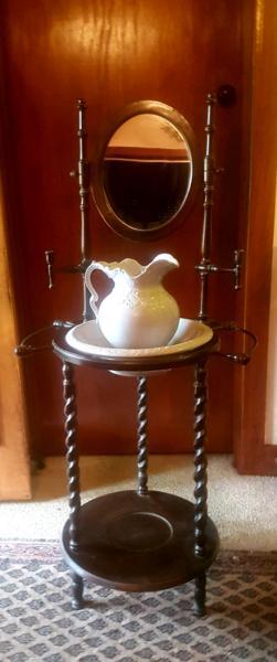 Stunning Wash Stand with bowl and pitcher
