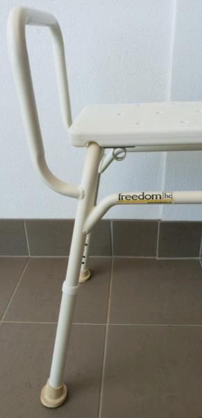 Shower/bath chair /seat for assisted living