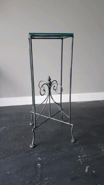 Wrought Iron display table