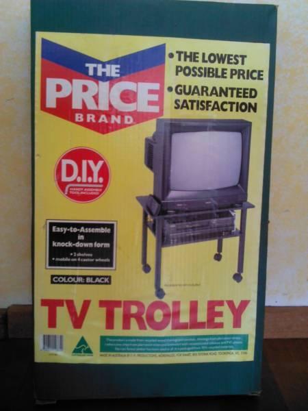 TV Stand / 2 Shelf Table - New DIY kit Read ALL Ad details 1st