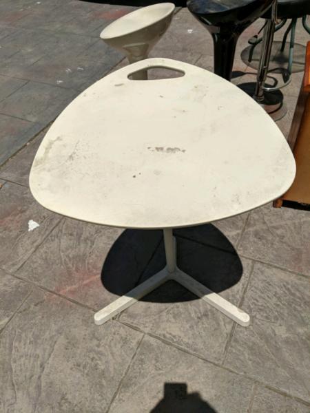 Free White Adjustable Standing Table