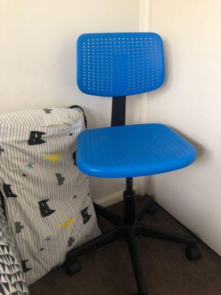 IKEA blue teenager/kids chair