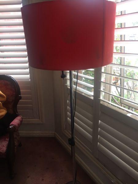 Red Oval Lamp