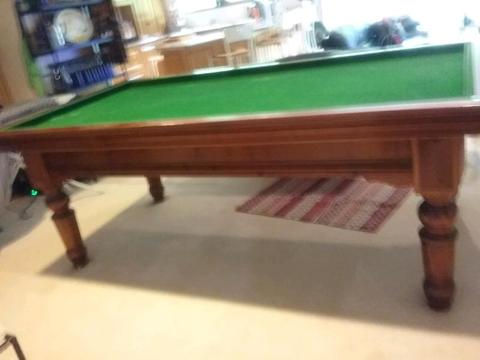 Billiard Table - European style with no pockets