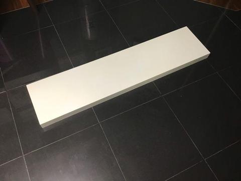 Sold pending pickup 4 x Ikea LACK shelf in white . $20 for all 4