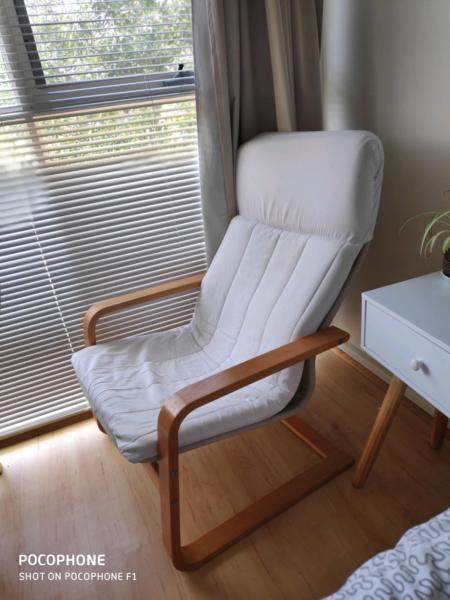 Ikea PELLO armchair (POANG footstool also available)