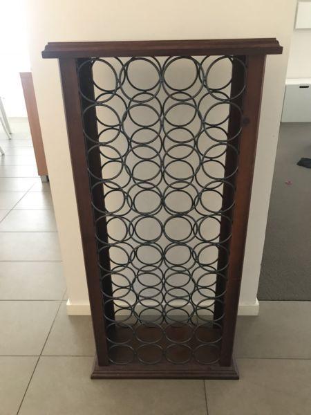 Wanted: Solid wooden wine rack 40 bottle