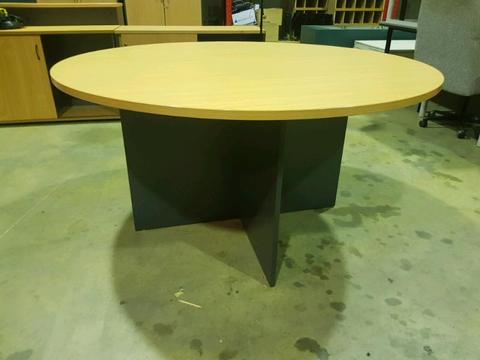 Round office table