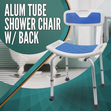 DEMO Aluminium Shower Seat Chair Stool Bench Adjustable Height