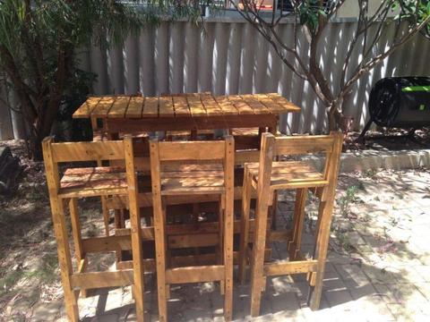 Pallet furniture