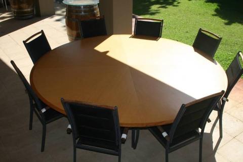 Tasmanian Oak Solid Boardroom Table - Seats 15!