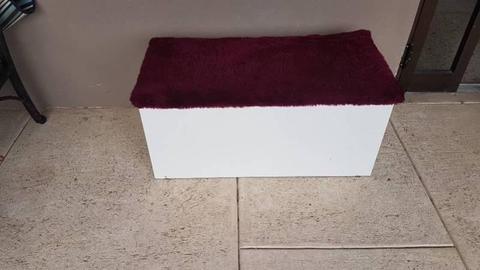Storage chest, toy box, bench, blanket box, reduced $65