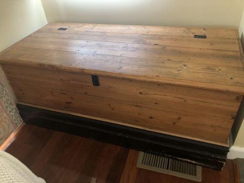 Wooden Storage Box and Chest
