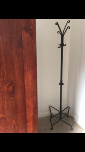Near New - Solid and Strong Metal Hat Stand - Paid $85