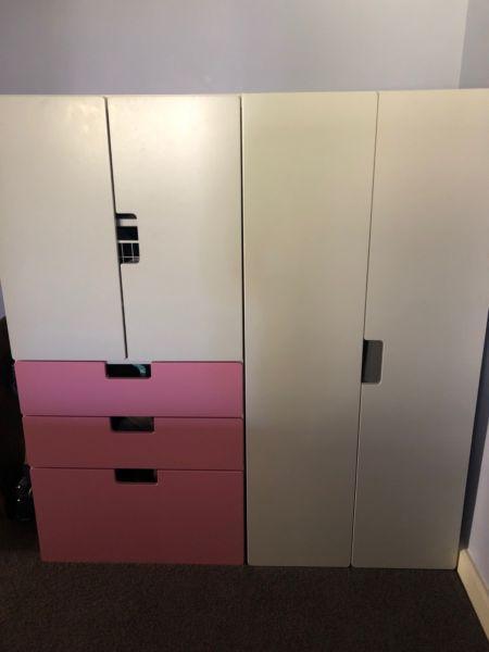 IKEA Kids Stuva Storage/Wardrobe and Drawers