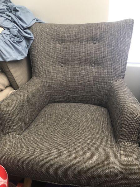 For Sale 2 couches and a Chair (living room set)