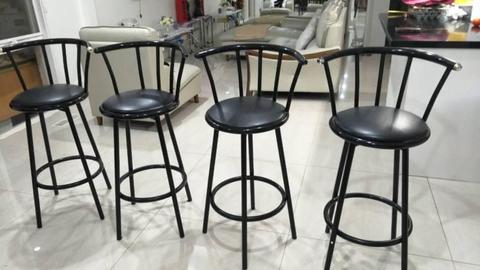 4 Bar stools for sale