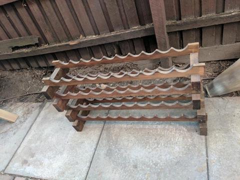 Timber Wine rack for 40