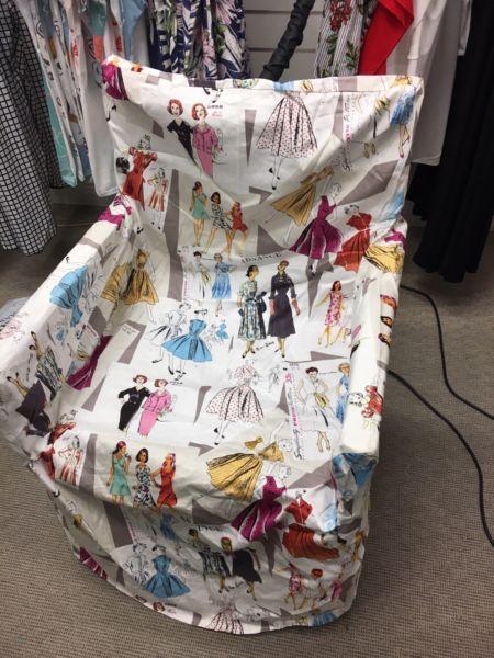 Deck chair cover