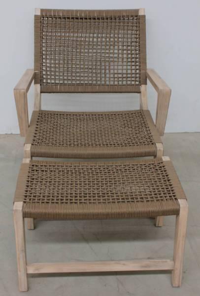 Loop Outdoor Chair and Stool Set (Brand New) #9112