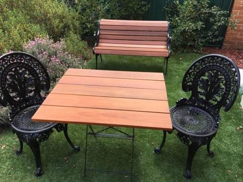 Wrought Iron Outdoor Furniture REDUCED AGAIN FOR CHRISTMAS