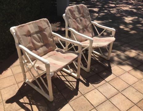 TWO OUTDOOR CHAIRS CHEAP
